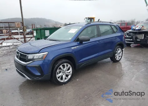 2023 Volkswagen Taos 1.5T S из США, поврежденный, VIN 3VVFX7B29PM346876